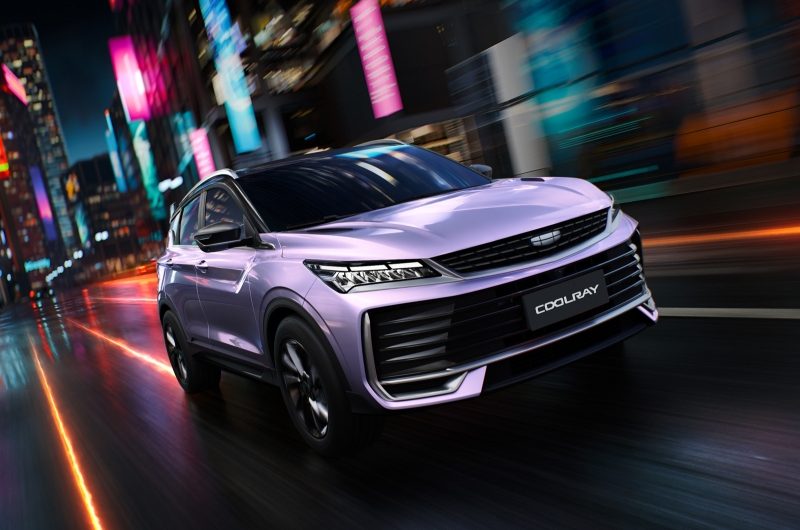 Свежий кроссовер Geely Coolray выйдет на российский рынок в единственной комплектации