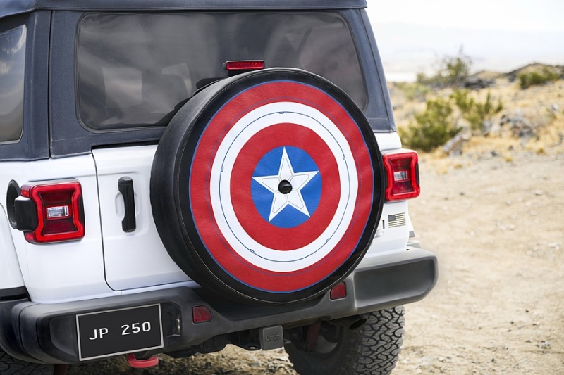 Внедорожник Jeep Wrangler обзавёлся супергеройской спецверсией America250