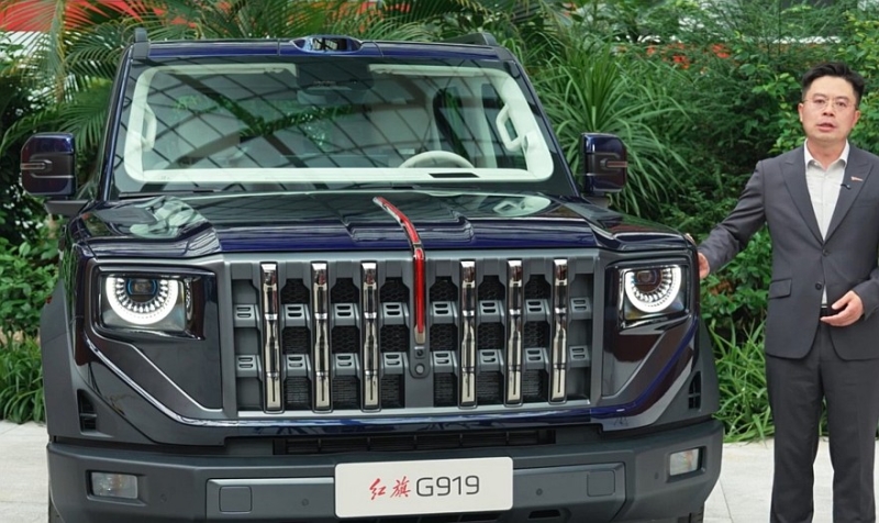 Бренд Hongqi определился с именем для нового рамного внедорожника &ndash; встречаем G919