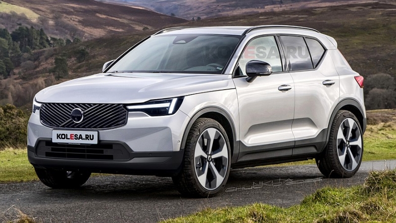 Обновлённый Volvo XC40: первые изображения