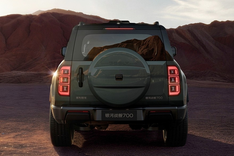 Брутальный кроссовер Geely Galaxy Cruiser 700: показан интерьер