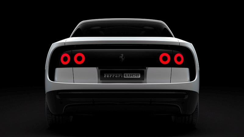 Весь в белом и за миллион: &laquo;нулевой&raquo; Ferrari Luce продадут на аукционе