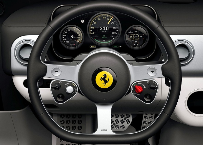 Весь в белом и за миллион: &laquo;нулевой&raquo; Ferrari Luce продадут на аукционе