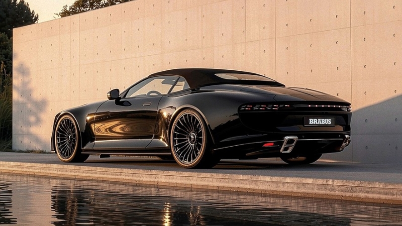 Brabus Bodo Cabriolet: сухопутная яхта с громоподобным V12 и ураганной динамикой