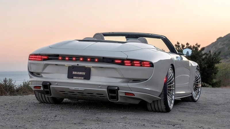 Brabus Bodo Cabriolet: сухопутная яхта с громоподобным V12 и ураганной динамикой