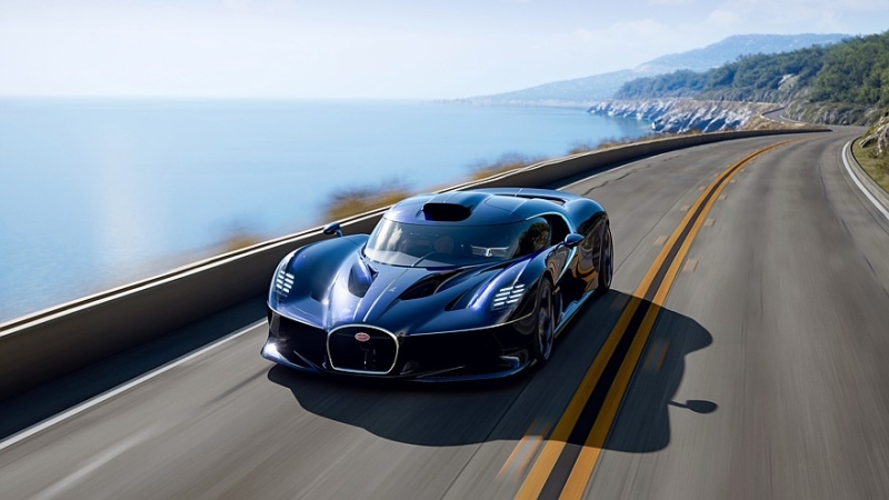 Bugatti Destrier: дорожный &laquo;боевой конь&raquo; на базе трекового суперкара Bugatti Bolide