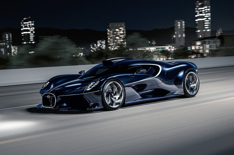 Bugatti Destrier: дорожный «боевой конь» на базе трекового суперкара Bugatti Bolide