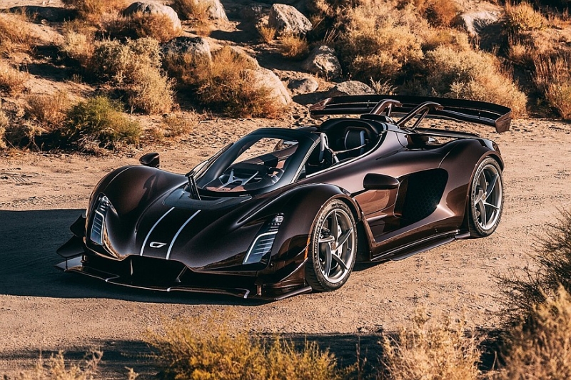 Czinger 21C Spyder: две съёмные крыши и ещё больше аддитивных технологий в конструкции
