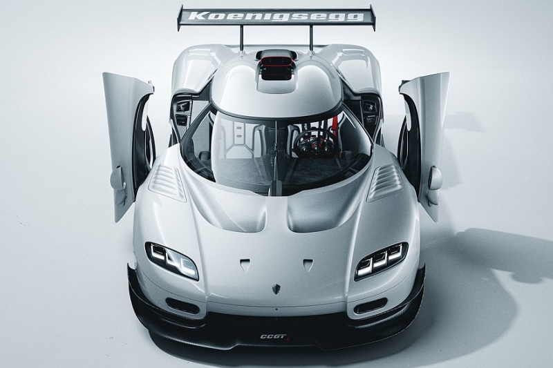 Koenigsegg CCGT1: классические формы, очень мощный V8 и трековая закалка