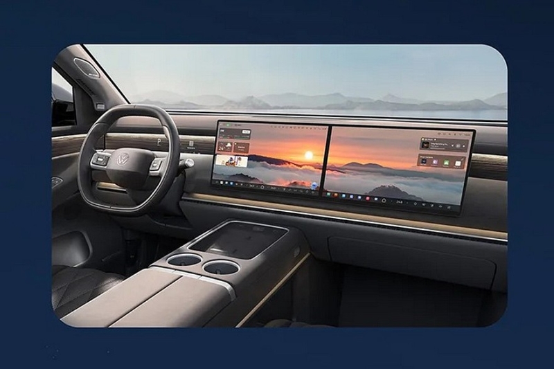 Кроссовер Volkswagen ID.Era 8X готовится к премьере: показан интерьер