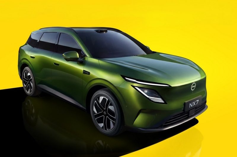 Младший кроссовер Nissan NX7 готовится к дебюту: официальные изображения
