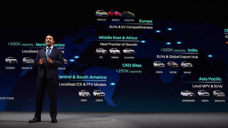 Планы Hyundai: рост по всем фронтам, рамные модели для США и новый тип гибридов