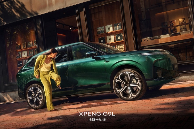 Показан кроссовер Xpeng G9L &ndash; младший брат флагманского Xpeng GX