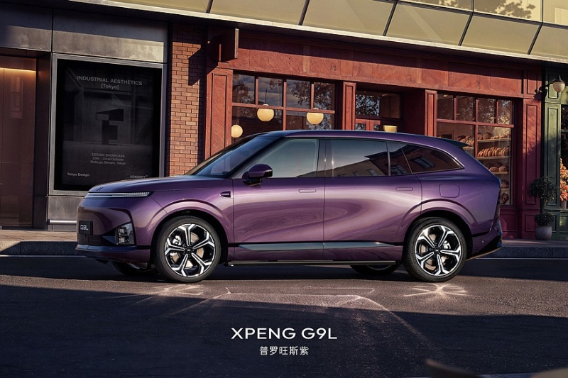 Показан кроссовер Xpeng G9L &ndash; младший брат флагманского Xpeng GX