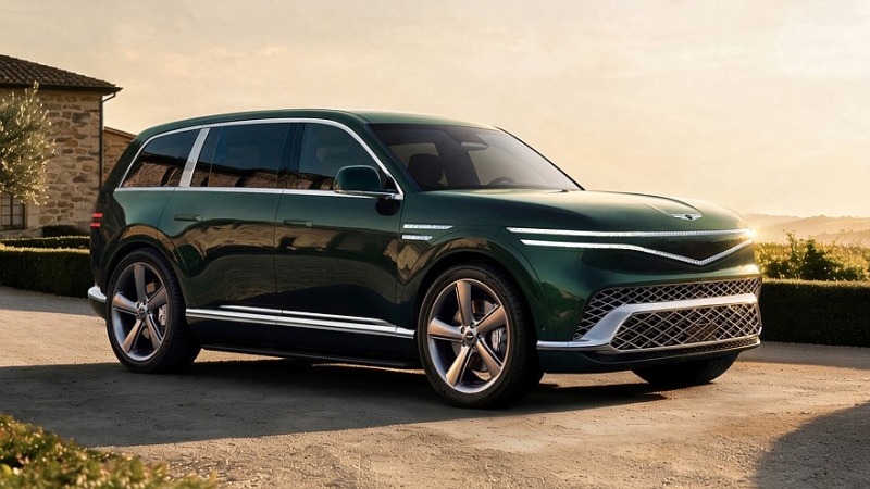 Рассекречен роскошный флагманский кроссовер Genesis GV90