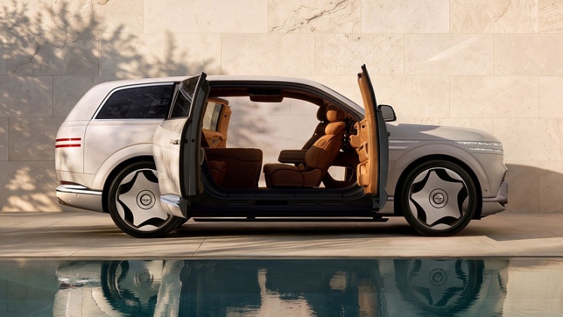 Рассекречен роскошный флагманский кроссовер Genesis GV90