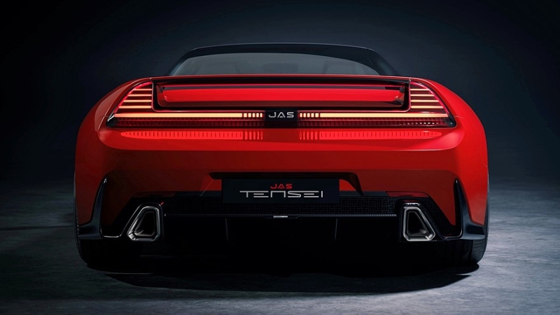Рестомод JAS Tensei на базе Honda NSX показал салон в ожидании скорой премьеры