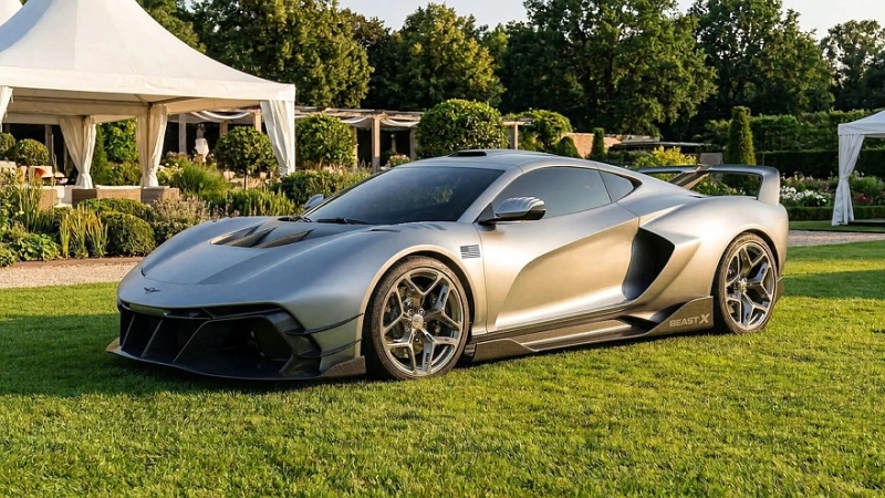 Rezvani Beast X: полноприводный «зверь» с 1582-сильной гибридной силовой установкой
