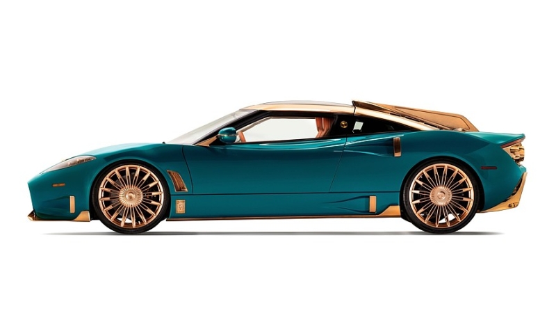 Spyker C8 Preliator XXV Coupe: узнаваемый дизайн, золотая отделка, мощный V8 и МКП
