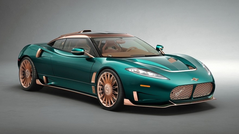 Spyker C8 Preliator XXV Coupe: узнаваемый дизайн, золотая отделка, мощный V8 и МКП