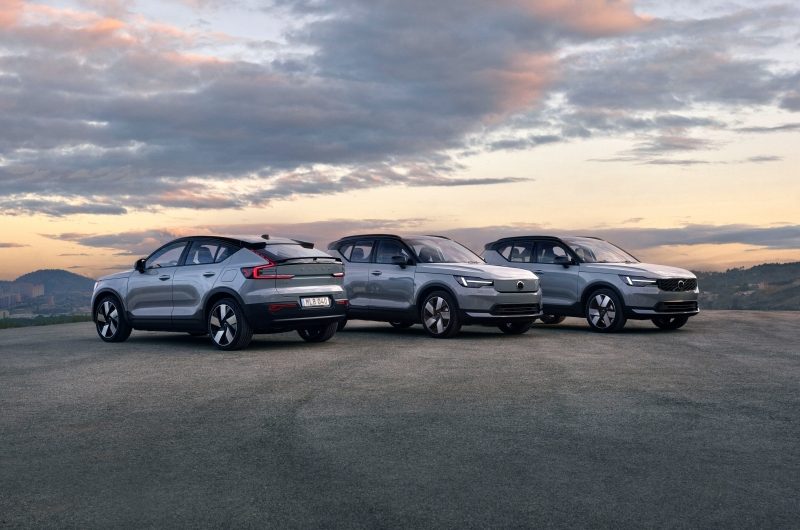 Компактные кроссоверы Volvo XC40, EX40 и EC40 пережили долгожданный рестайлинг