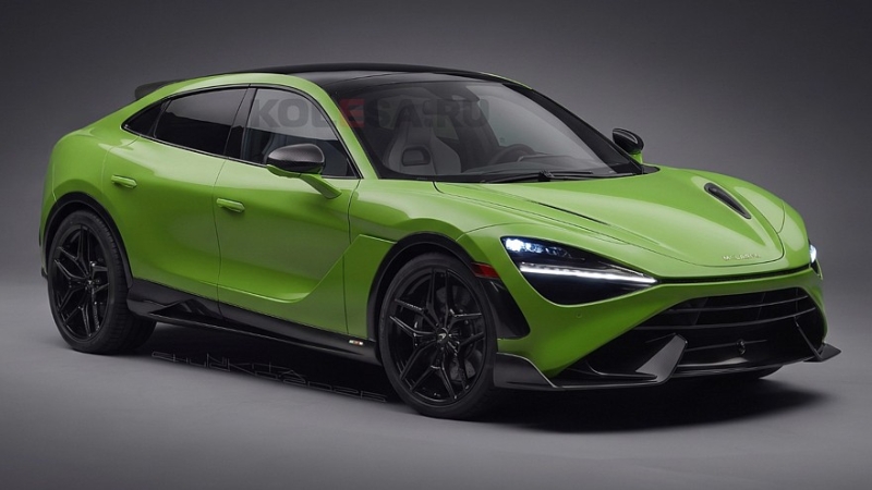 Новый кроссовер McLaren: первые изображения
