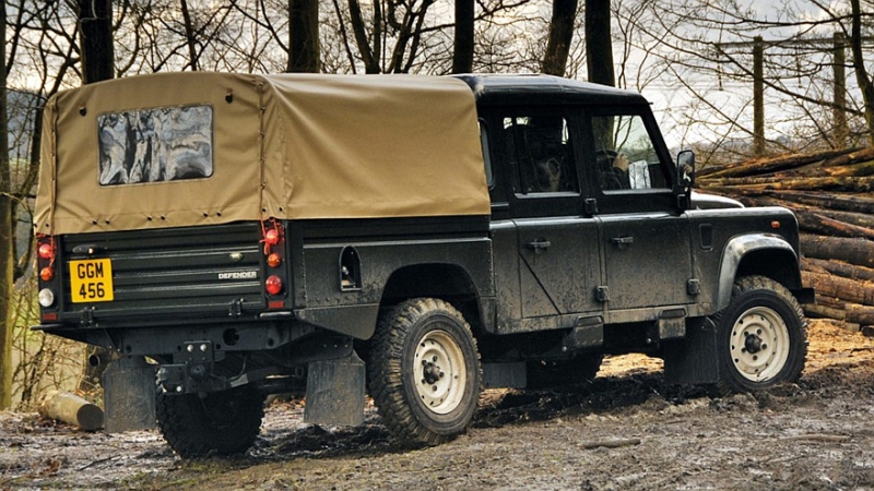Новый пикап Land Rover Defender: первые изображения