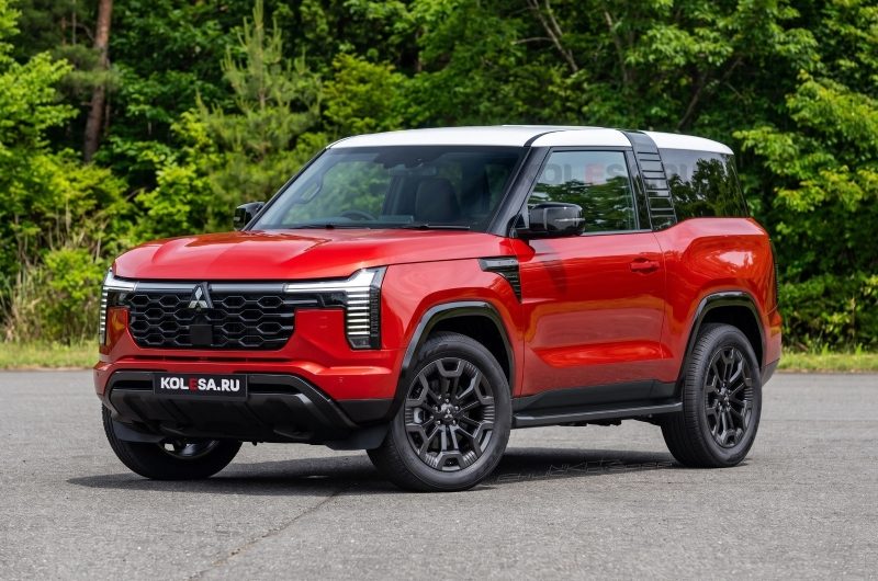 Трёхдверный Mitsubishi Pajero нового поколения: каким он может быть