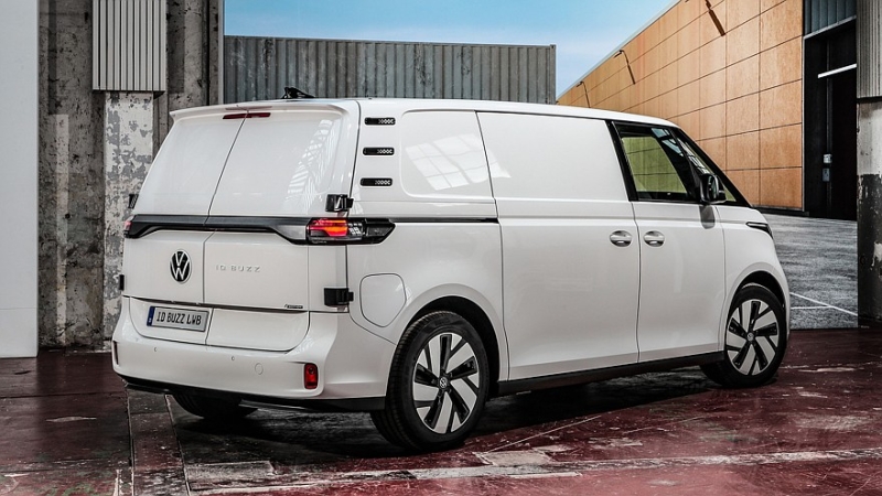 Volkswagen подготовил удлинённую версию фургона ID. Buzz Cargo