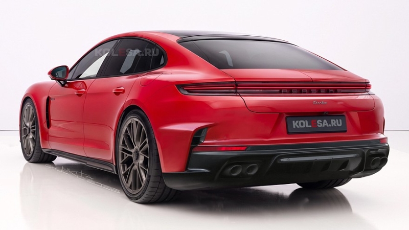 Обновлённая Porsche Panamera: первые изображения