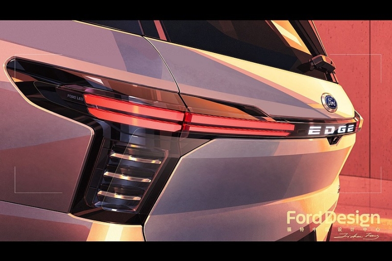 Обновлённый кроссовер Ford Edge L анонсирован официально, скоро премьера