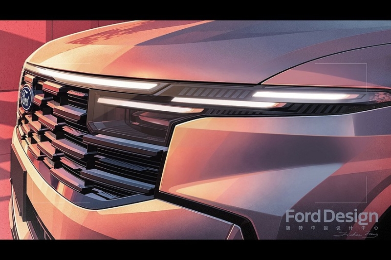 Обновлённый кроссовер Ford Edge L анонсирован официально, скоро премьера