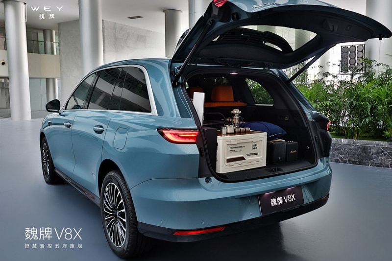 Кроссовер Wey V8X: меньше и дешевле флагмана Wey V9X, но лишь немного беднее