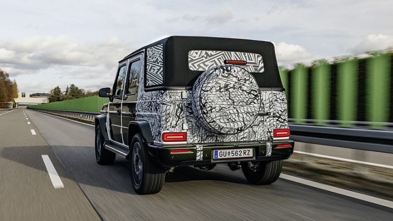 Mercedes-Benz G-Class Cabriolet возвращается: четырёхдверный кузов и брезентовый верх