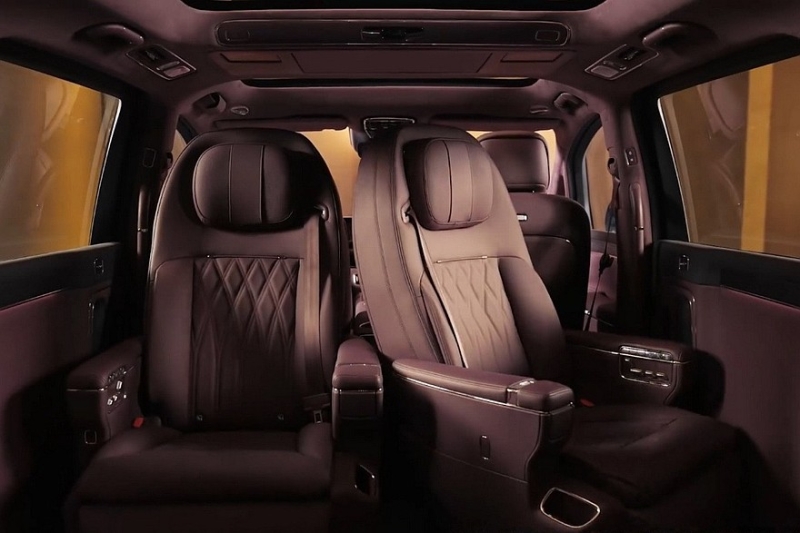 Минивэн Luxeed V9 от Chery и Huawei показал роскошный интерьер