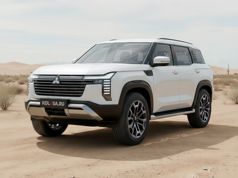 Mitsubishi Pajero следующего поколения: новые изображения
