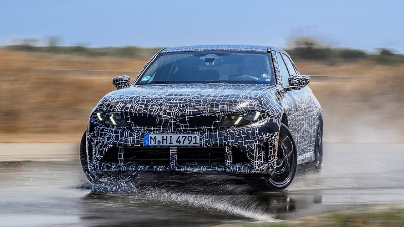 Новая бензиновая &laquo;трёшка&raquo; BMW готовится к премьере: дрифт-режим и дизайн в стиле i3