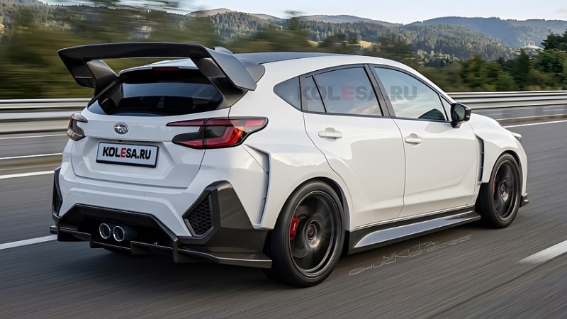 Новый хэтчбек Subaru Impreza STI: первые изображения