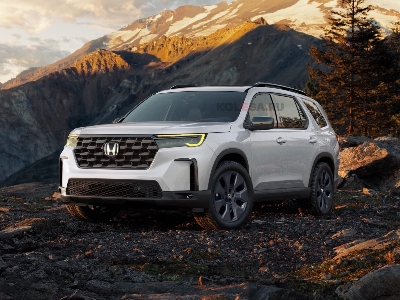 Обновлённый Honda Pilot: первые изображения