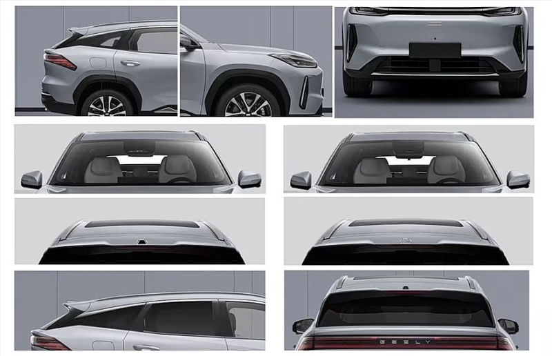 Появились подробности о новом кроссовере Geely Galaxy M7 EM-i