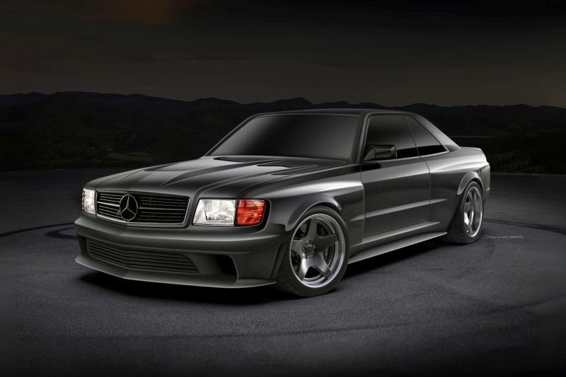RENNtech Sledgehammer: толстый рестомод с 7,5-литровым V12 на базе Mercedes-Benz C126