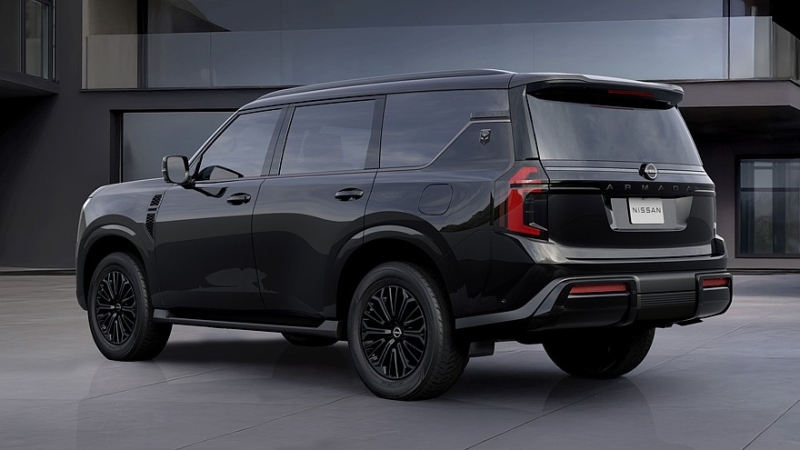 У внедорожника Nissan Armada появилась затемнённая версия