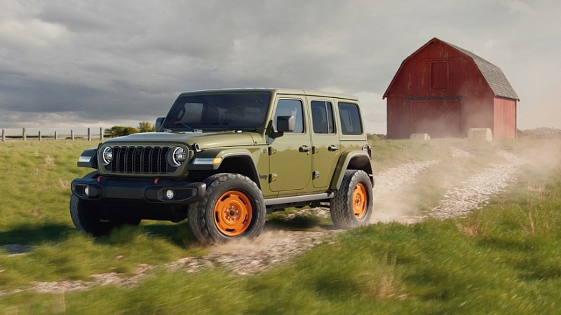 У внедорожника Wrangler появилась спецверсия с отсылкой на первый гражданский Jeep