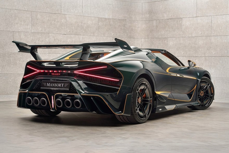 Жить и побеждать: Mansory представила два суперкара на базе Bugatti &mdash; Vincero и Vivere